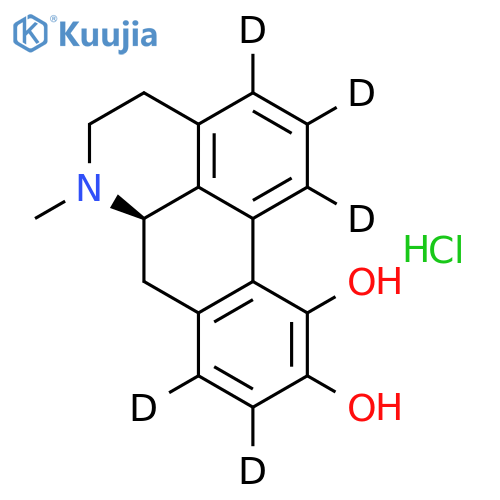 (R)-Apomorphine-d4 Hydrochloride structure
