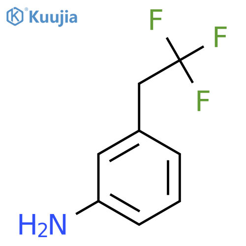 3-(2,2,2-trifluoroethyl)aniline structure