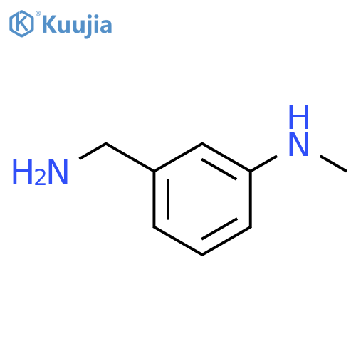 3-(Methylamino)benzylamine structure