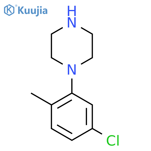 1-(5-Chloro-2-methylphenyl)piperazine structure