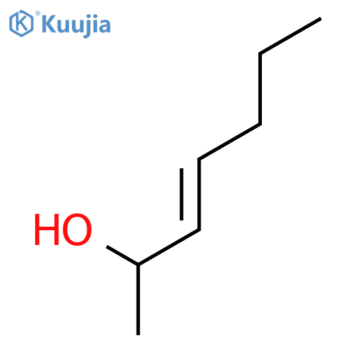 (2S)-hept-3-en-2-ol structure