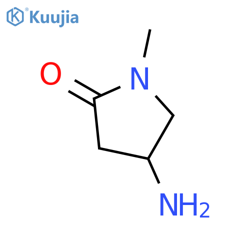 (S)-4-amino-1-methylpyrrolidin-2-one structure