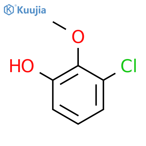 3-chloro-2-methoxyphenol structure