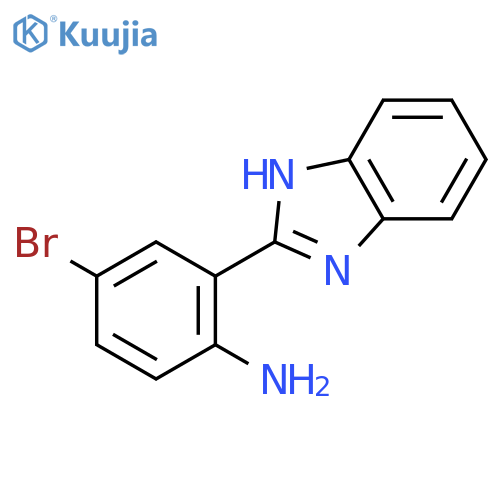 2-(1H-Benzo[d]imidazol-2-yl)-4-bromoaniline structure