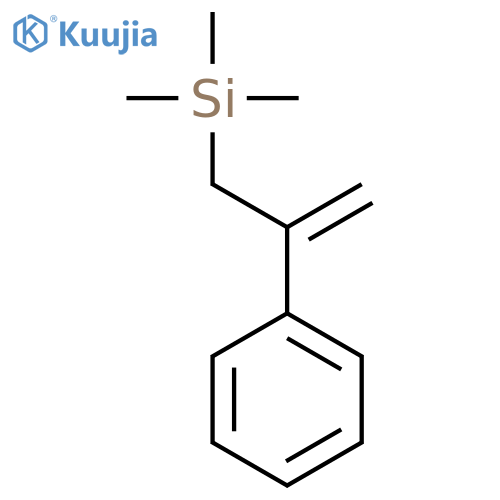 Silane, trimethyl(2-phenyl-2-propenyl)- structure