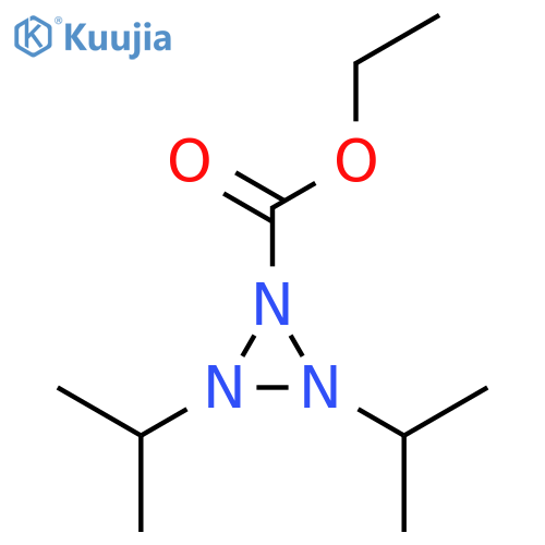 TRIAZIRIDINECARBOXYLIC ACID, BIS(1-METHYLETHYL)-, ETHYL ESTER structure