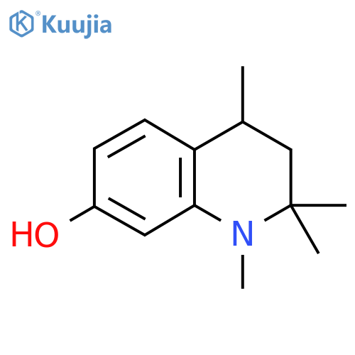 1,2,2,4-Tetramethyl-1,2,3,4-tetrahydroquinolin-7-ol structure