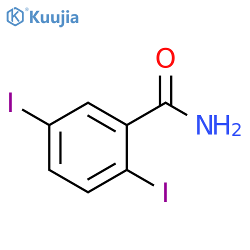 2,5-diiodobenzamide structure