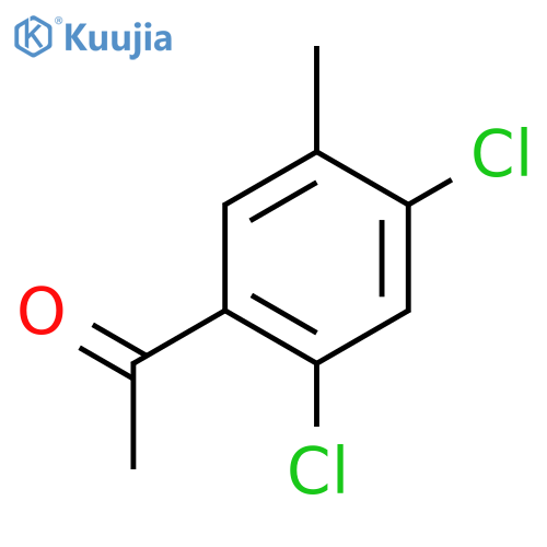 2',4'-Dichloro-5'-methylacetophenone structure