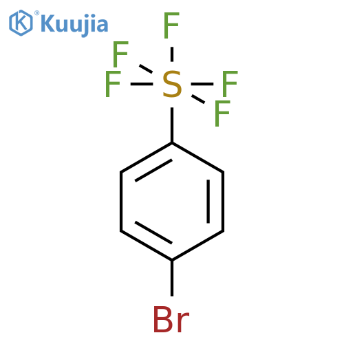 4-Bromophenylsulfur pentafluoride structure