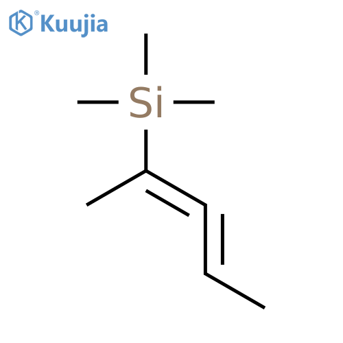 2-(Trimethylsilyl)-2,3-pentadiene structure
