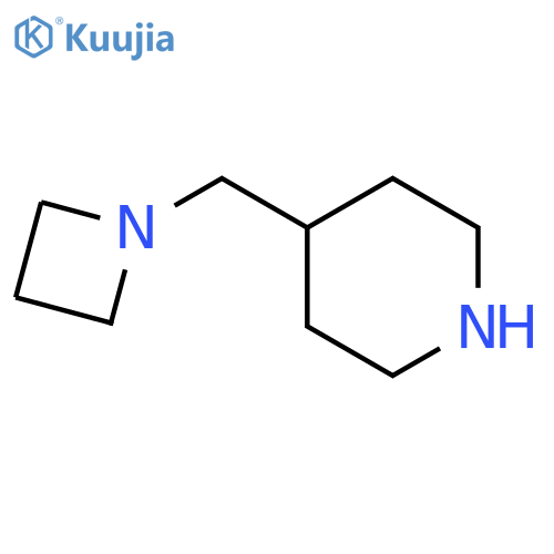 Piperidine,4-(1-azetidinylmethyl)- structure