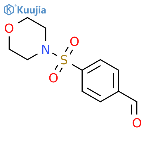 4-(morpholine-4-sulfonyl)benzaldehyde structure