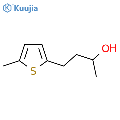 4-(5-methylthiophen-2-yl)butan-2-ol structure