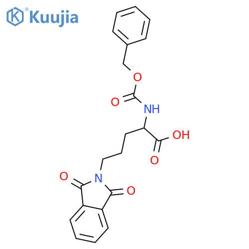N-alpha-Z-Ndelta-Phthaloyl-L-ornithine structure