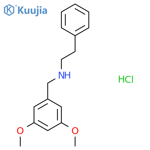 N-(3,5-Dimethoxybenzyl)-2-phenylethanamine hydrochloride structure