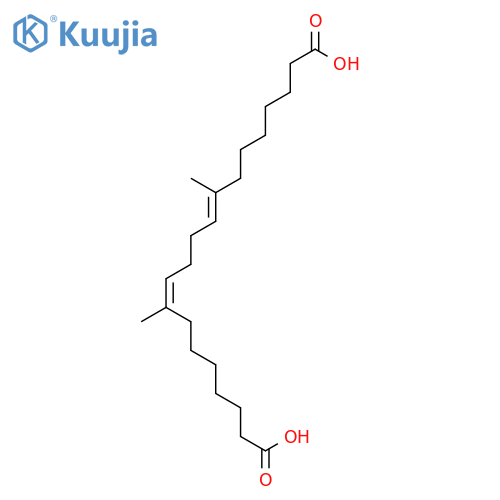 8,12-Eicosadienedioicacid, 8,13-dimethyl- structure