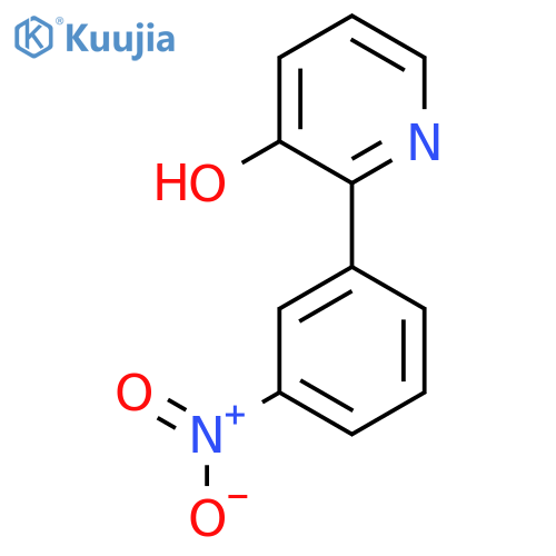 2-(3-Nitrophenyl)pyridin-3-ol structure
