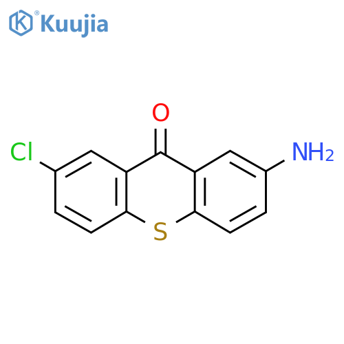 2-Amino-7-chloro-9H-thioxanthen-9-one structure