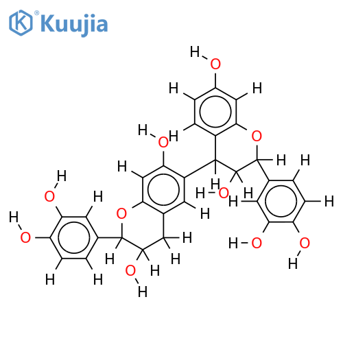 (-)-fisetidinol-(4alpha,6)-(+)-epifisetinidol structure