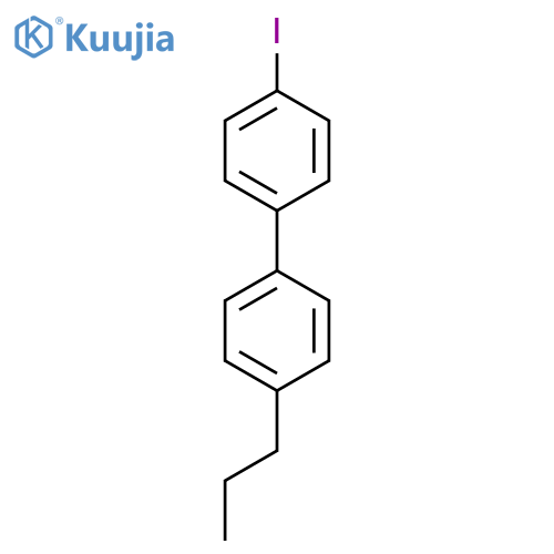 4-Iodo-4'-propylbiphenyl structure
