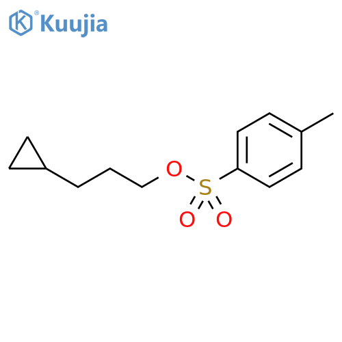 Toluene-4-sulfonic acid 3-cyclopropyl-propyl ester structure