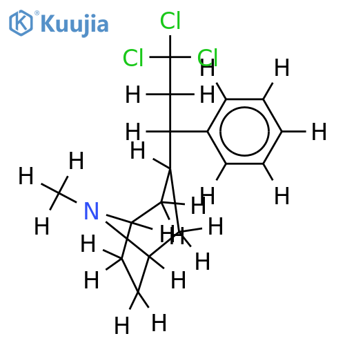 3alpha-(4,4,4-Trichloro-2-butyryloxy)tropane structure