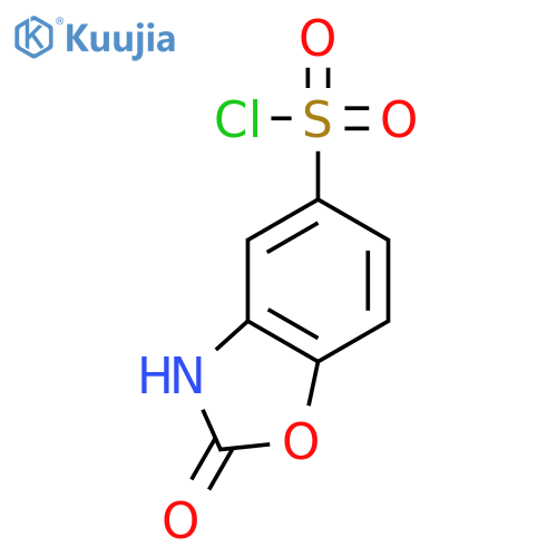 2-oxo-2,3-dihydro-1,3-benzoxazole-5-sulfonyl chloride structure