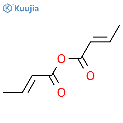 2-Butenoic acid,1,1'-anhydride, (2E,2'E)- structure