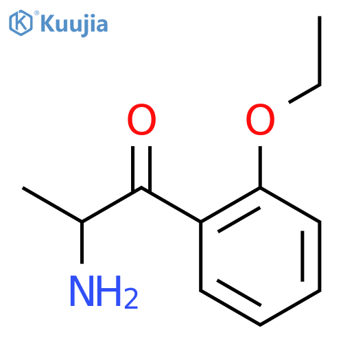 2-amino-1-(2-ethoxyphenyl)propan-1-one structure