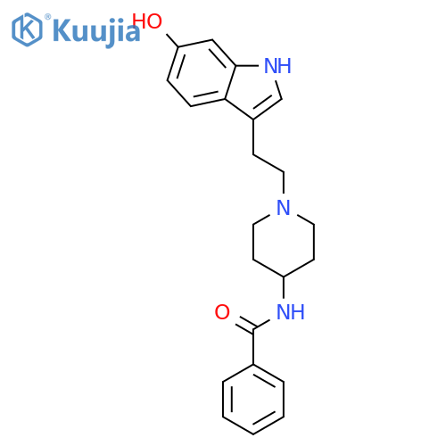 Benzamide,N-[1-[2-(6-hydroxy-1H-indol-3-yl)ethyl]-4-piperidinyl]- structure
