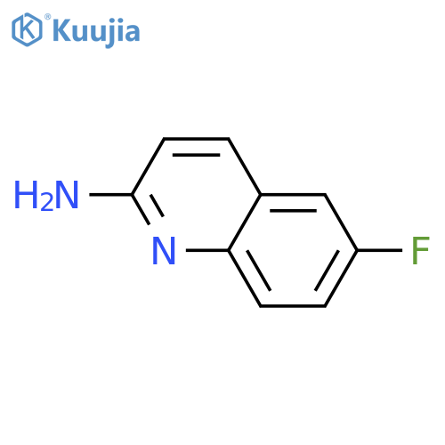 6-Fluoroquinolin-2-amine structure