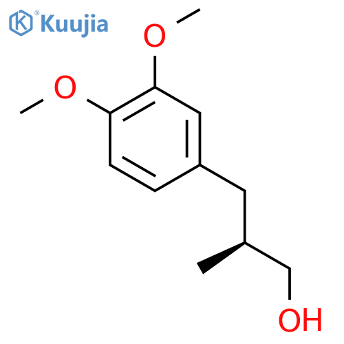 (2S)-3-(3,4-Dimethoxyphenyl)-2-methylpropan-1-ol structure