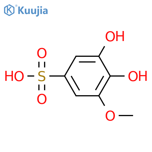 Benzenesulfonic acid,3,4-dihydroxy-5-methoxy- structure