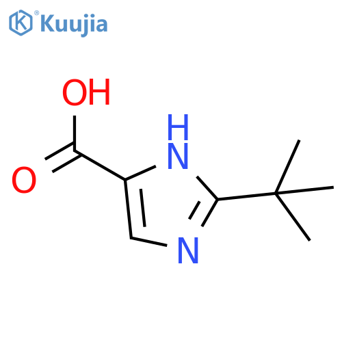 2-tert-Butyl-1H-imidazole-4-carboxylic Acid structure