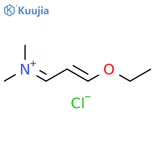 Methanaminium, N-(3-ethoxy-2-propenylidene)-N-methyl-, chloride, (E)- structure
