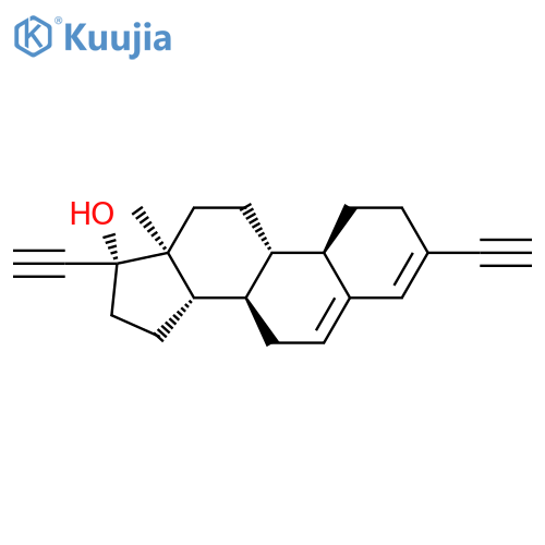 (17α)-3-Ethynyl-19-norpregna-3,5-dien-20-yn-17-ol structure