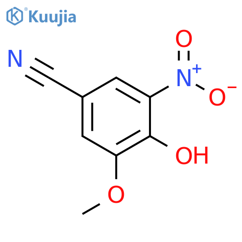 4-hydroxy-3-methoxy-5-nitroBenzonitrile structure