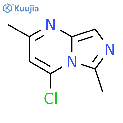 4-chloro-2,6-dimethyl-Imidazo[1,5-a]pyrimidine structure