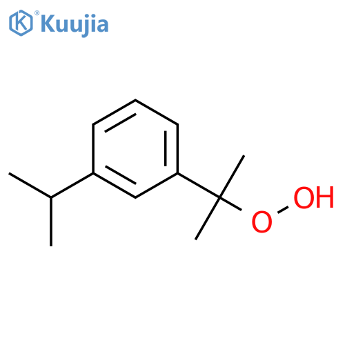 Hydroperoxide,1-methyl-1-[3-(1-methylethyl)phenyl]ethyl structure