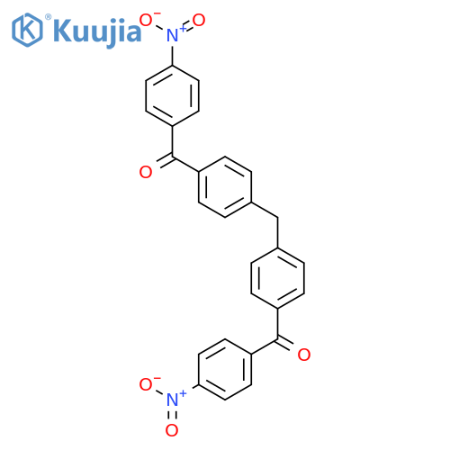 Methanone, (methylenedi-4,1-phenylene)bis[(4-nitrophenyl)- structure