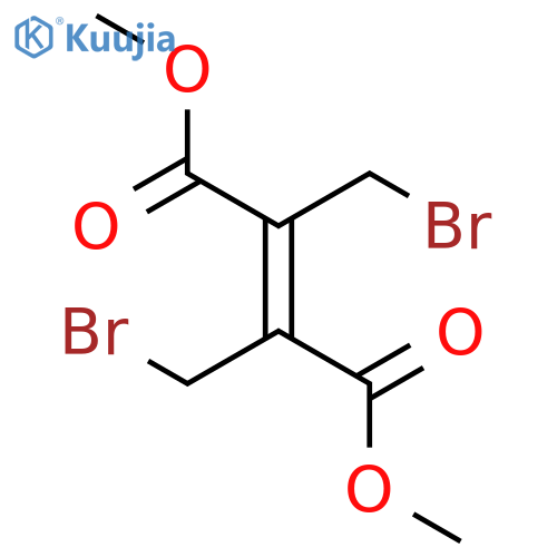 2-BUTENEDIOIC ACID, 2,3-BIS(BROMOMETHYL)-, DIMETHYL ESTER, (2E)- structure