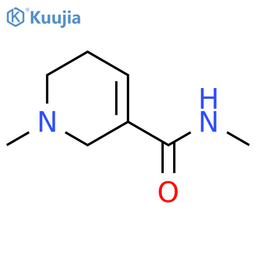 3-Pyridinecarboxamide,1,2,5,6-tetrahydro-N,1-dimethyl- structure