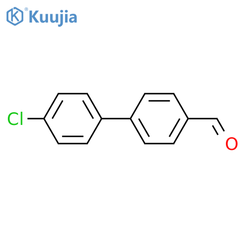4-(4-chlorophenyl)benzaldehyde structure
