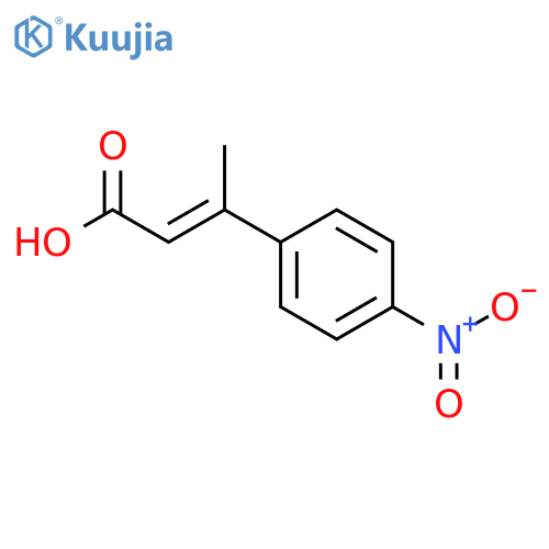3-(4-nitrophenyl)but-2-enoic Acid structure