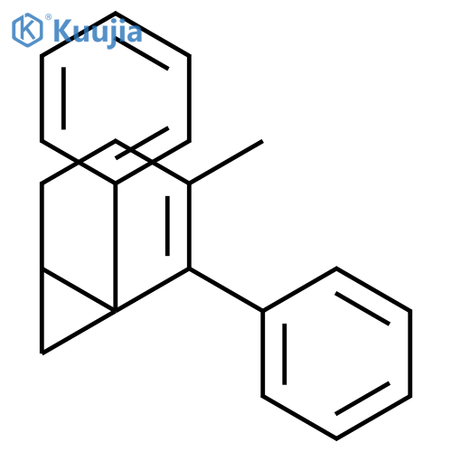 Bicyclo[4.1.0]hept-2-ene, 3-methyl-1,2-diphenyl- structure