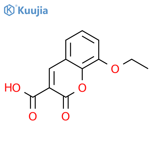 8-Ethoxy-2-oxo-2H-chromene-3-carboxylic acid structure