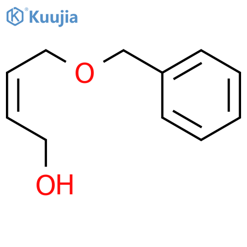 2-Buten-1-ol,4-(phenylmethoxy)-, (2Z)- structure
