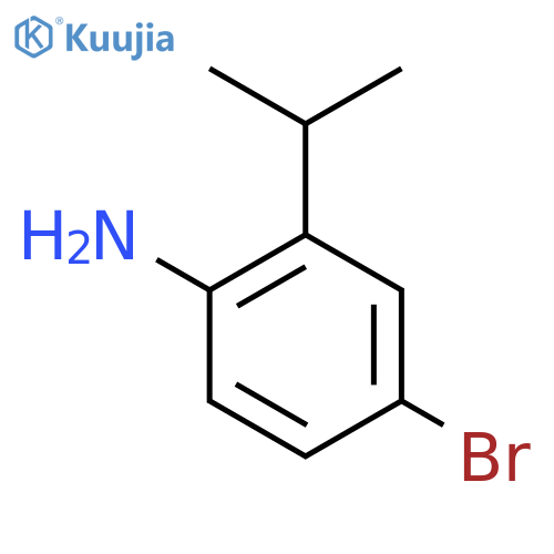 4-Bromo-2-isopropylaniline structure