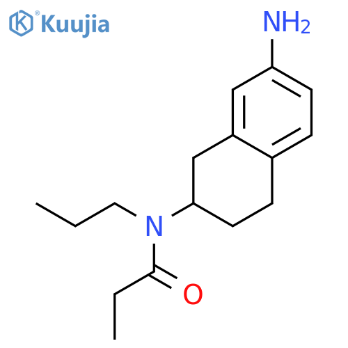Propanamide, N-(7-amino-1,2,3,4-tetrahydro-2-naphthalenyl)-N-propyl- structure